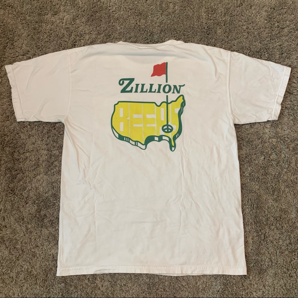 Barstool Zillion Beers Masters Pocket Tee | Large